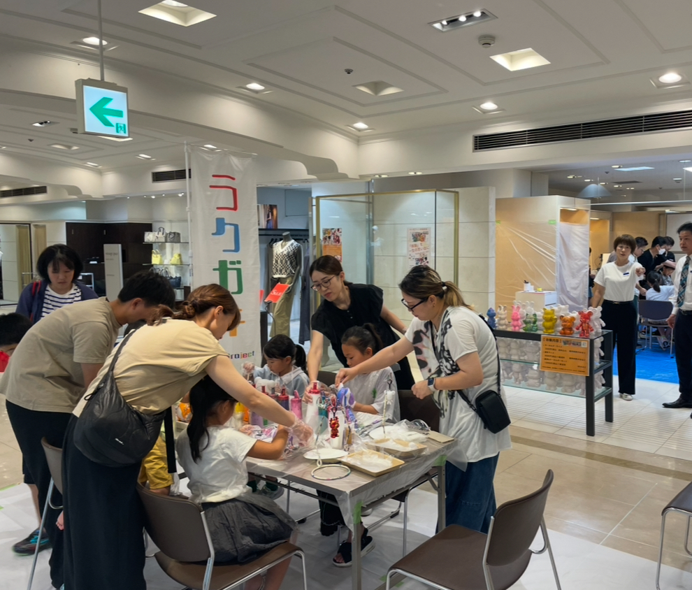 【大分トキハ本店】ラクガキアートワークショップ