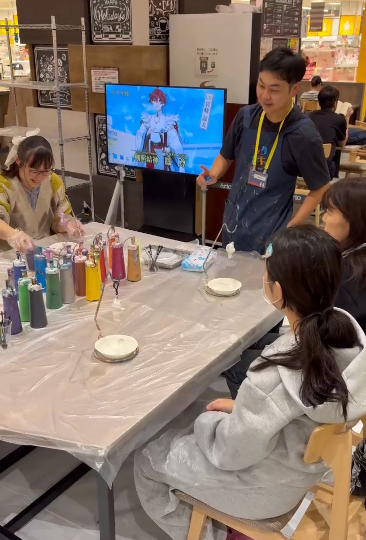 【アリオ亀有】ラクガキアートワークショップ
