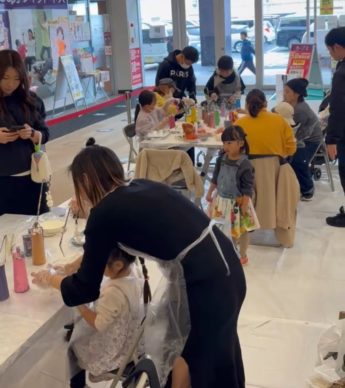 【千葉・フレスポ稲毛】ラクガキアートワークショップ開催