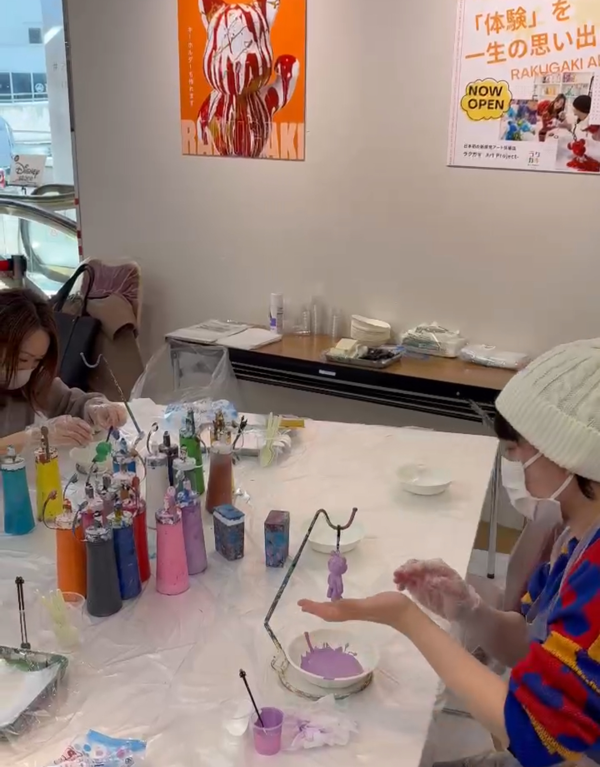 【アルシェ大宮】ラクガキアートワークショップ