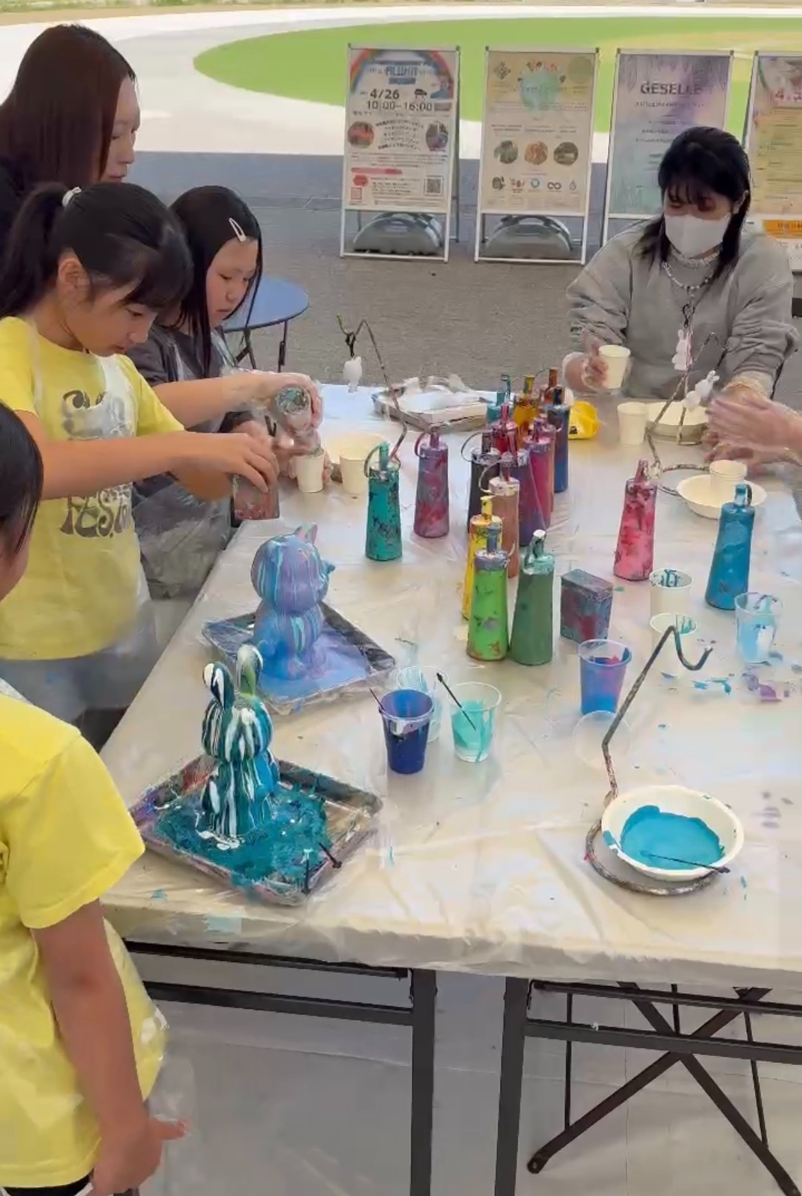 【茨城・BRANCH守谷】ラクガキアートワークショップ